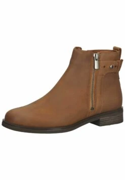 Clarks Botines Bajos - Dark Tan Lea -Ofertas Clarks Tienda 06f0c466086e4d1589916246d072ea32