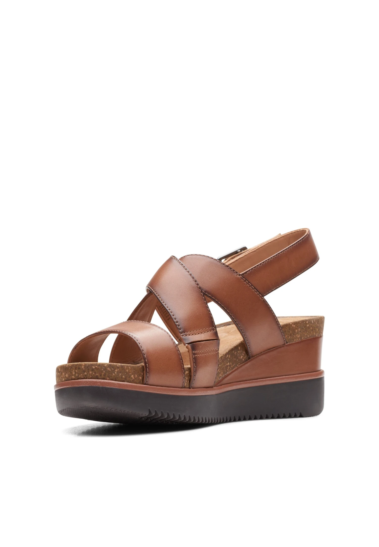 Clarks Sandalias Con Plataforma - Brown 2 Clarks Sandalias Con Plataforma - Brown - Imagen 2