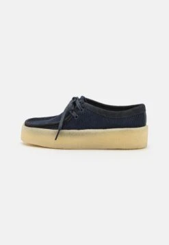 Clarks Originals Wallabee Cup - Zapatos Con Cordones - Navy