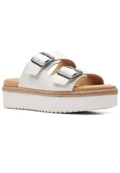Clarks Lana Beach - Sandalias Planas - White -Ofertas Clarks Tienda 0cd88e308cbf4c31a26c3ac59d5a6661