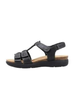 Clarks April Cove - Sandalias De Cuña - Black