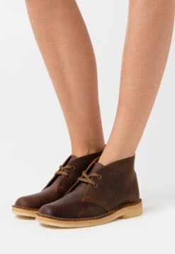 Clarks Originals Desert Boot - Zapatos Con Cordones - Beeswax