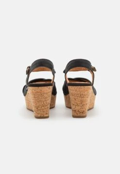 Clarks Elleri Plum - Sandalias Con Plataforma - Black -Ofertas Clarks Tienda 1914213e81f546c2a9682f2490a20403