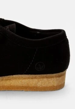 Clarks Originals Wallabee - Zapatos Con Cordones - Black Vegan -Ofertas Clarks Tienda 1a71576d4b3b467bbf0e857f65a4d06c