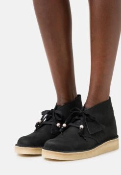 Clarks Originals Desert Coal - Zapatos De Vestir - Black