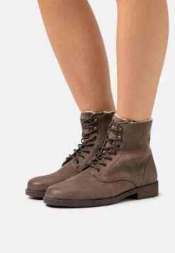 Clarks Memi Lace - Botines Con Cordones - Taupe