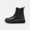 Clarks Oriannaw Up - Botines Con Plataforma - Black