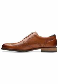 Clarks Zapatos Con Cordones - Tan Leather