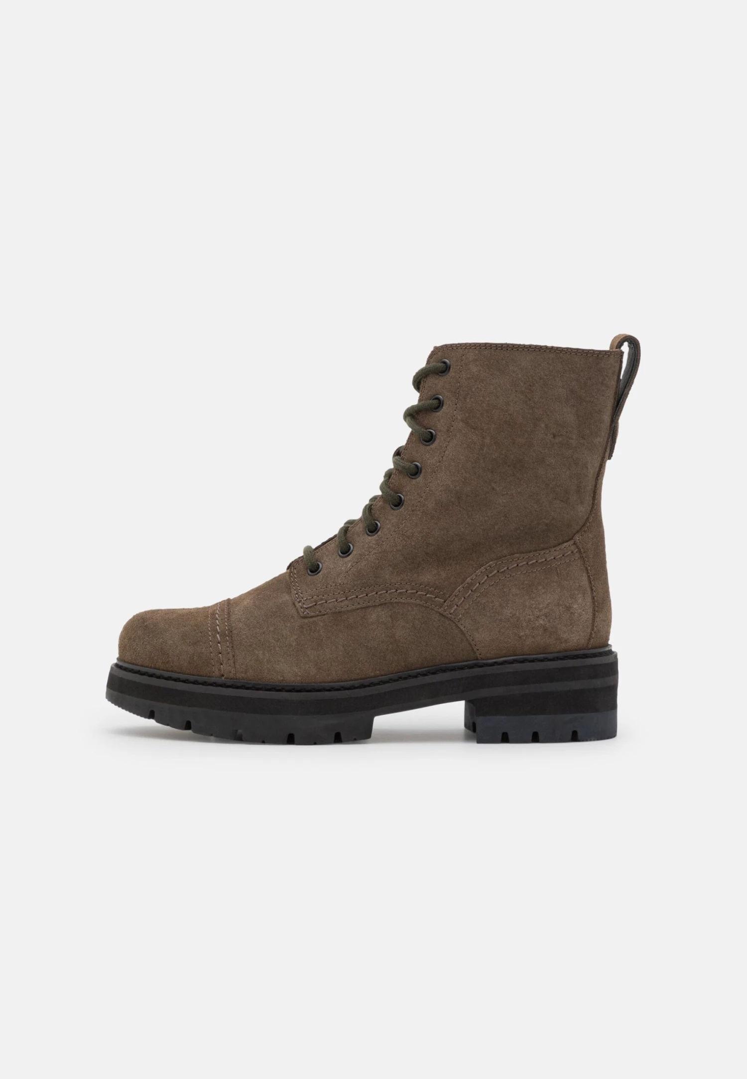 Clarks Orianna Cap - Botines Con Cordones - Dark Olive 2 Clarks Orianna Cap - Botines Con Cordones - Dark Olive - Imagen 2