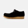 Clarks Originals Wallabee - Zapatos Con Cordones - Black Vegan