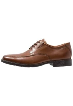 Clarks Tilden Walk - Zapatos Con Cordones - Dark Tan
