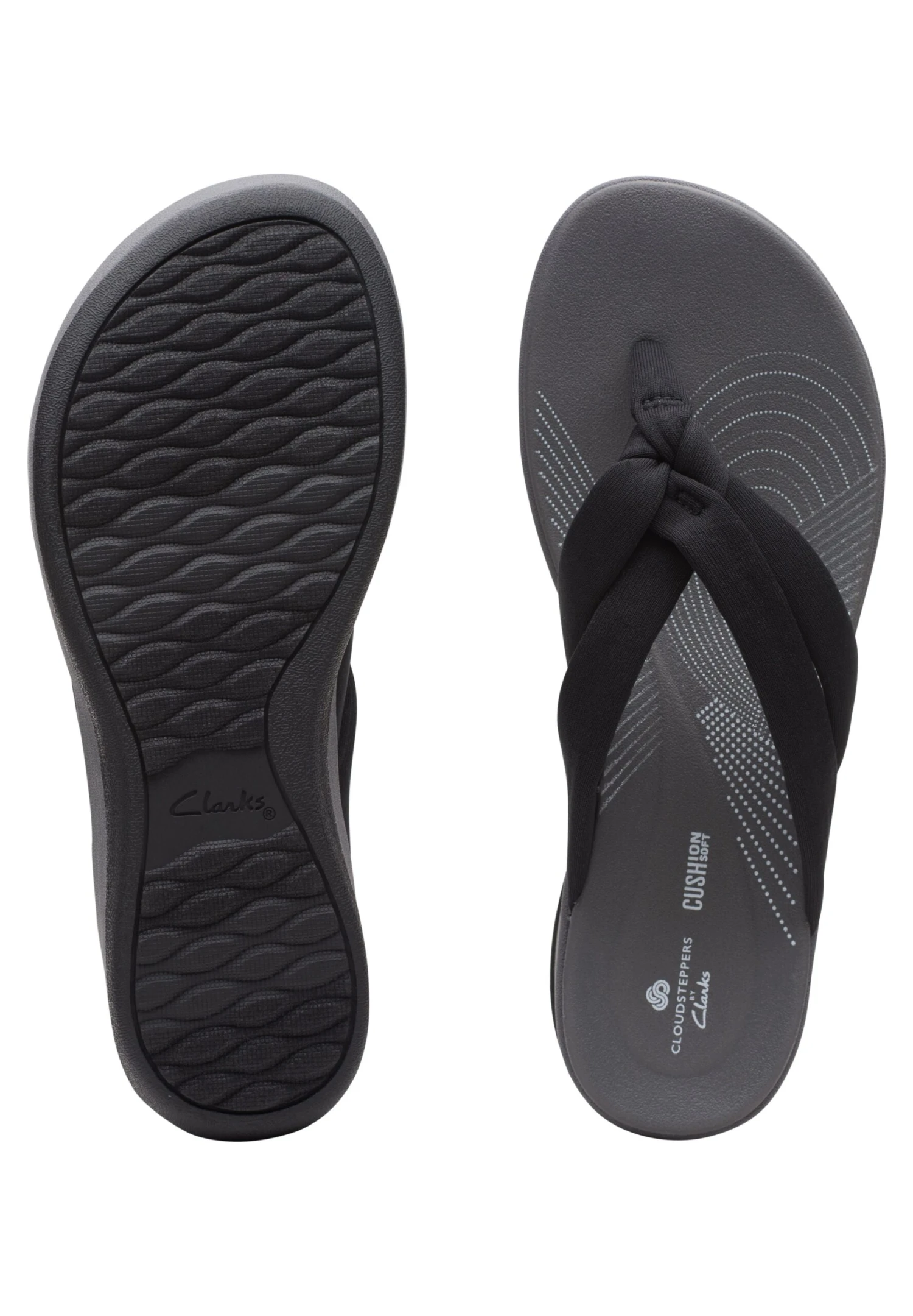 Clarks Arla Kaylie 2-D - Sandalias De Dedo - Black 3 Clarks Arla Kaylie 2-D - Sandalias De Dedo - Black - Imagen 3