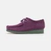 Clarks Originals Wallabee - Zapatos Con Cordones - Purple/Green