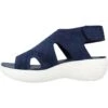 Clarks Marin Sail - Sandalias De Cuña - Blau