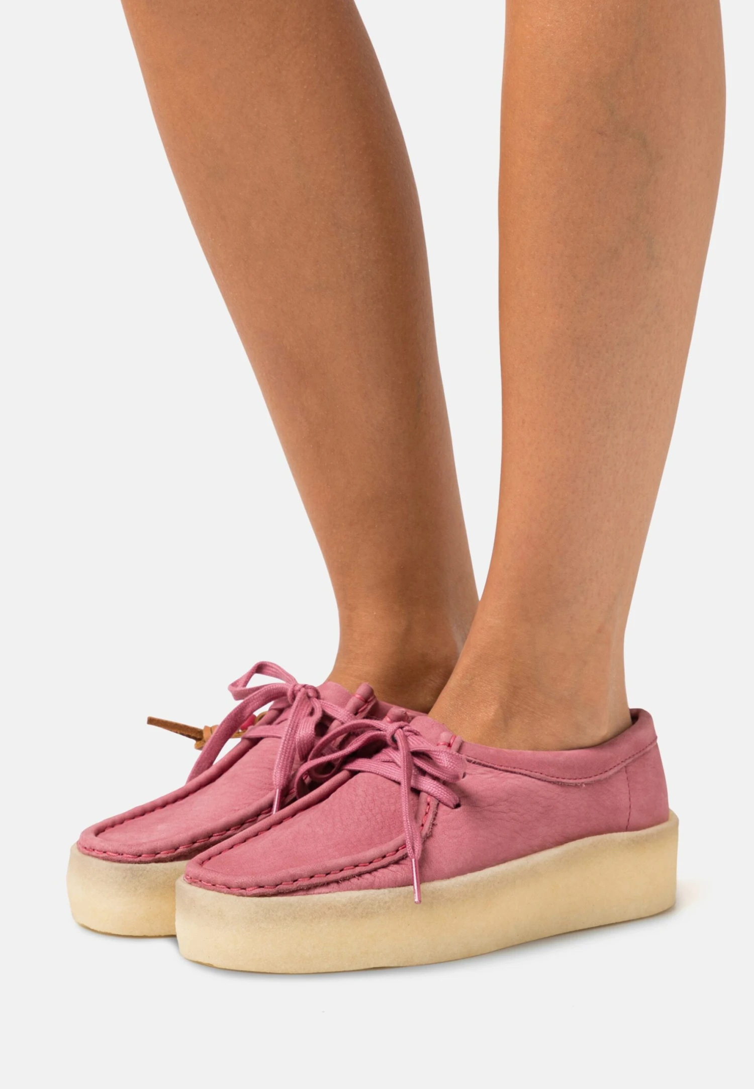 Clarks Originals Wallabee Cup - Zapatos Con Cordones - Pink 1 Clarks Originals Wallabee Cup - Zapatos Con Cordones - Pink