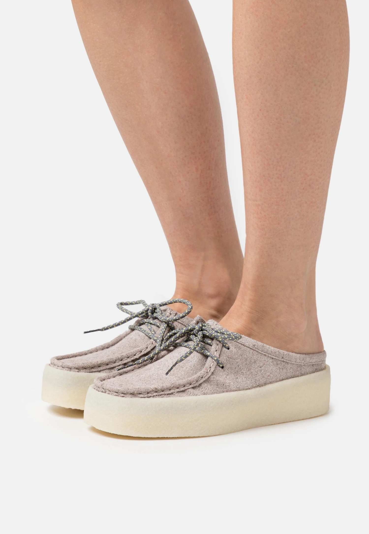Clarks Originals Wallabee Cup- Sandalias Planas - Grey 1 Clarks Originals Wallabee Cup- Sandalias Planas - Grey