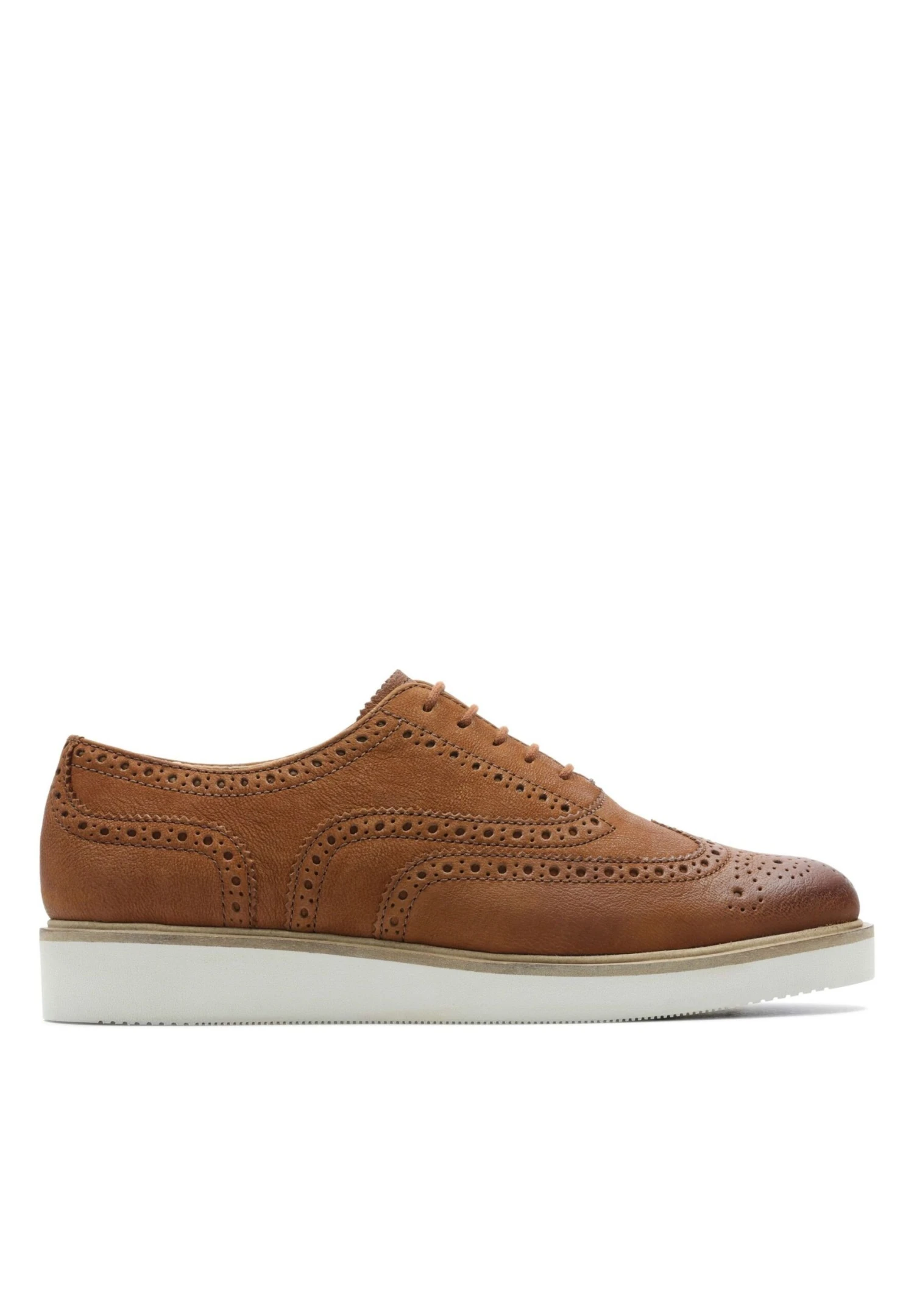 Clarks Baille Brogue - Zapatos De Vestir - Cognac 2 Clarks Baille Brogue - Zapatos De Vestir - Cognac - Imagen 2