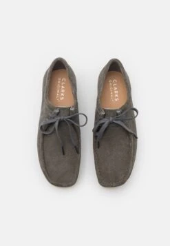 Clarks Originals Wallabee - Zapatos Con Cordones - Grey -Ofertas Clarks Tienda 4e28493cc7fe4a03aadfcd7675f7ae47