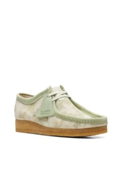 Clarks Wallabee - Zapatos Con Cordones - Light Green -Ofertas Clarks Tienda 4e2a78f4b29746bfb1077fdae68c8f27
