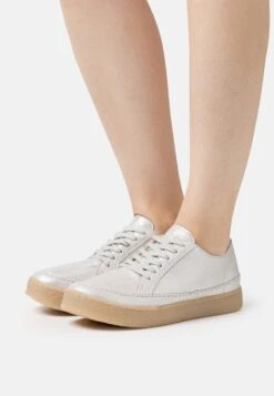 Clarks Barleigh Lace - Zapatillas - Silver Metallic
