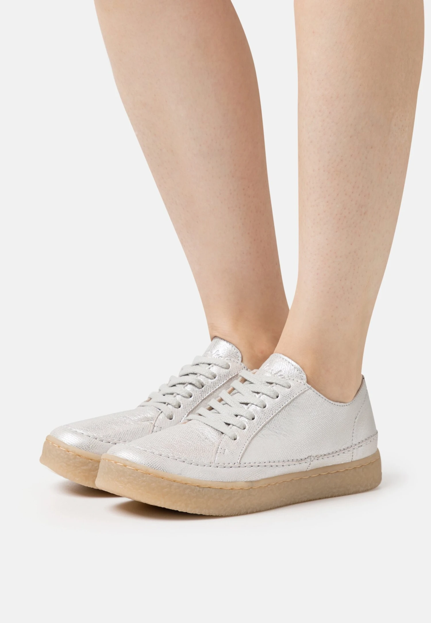 Clarks Barleigh Lace - Zapatillas - Silver Metallic 1 Clarks Barleigh Lace - Zapatillas - Silver Metallic