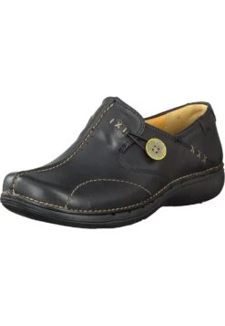 Clarks Un Loop - Mocasines - Schwarz