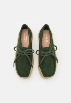 Clarks Originals Wallabee Cup - Zapatos Con Cordones - Dark Green -Ofertas Clarks Tienda 53980e984b364c12b4077a3908d9972d