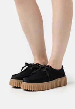 Clarks Torhill Bee - Zapatos Con Cordones - Black