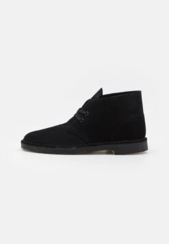Clarks Originals Desert Boot - Zapatos Con Cordones - Black