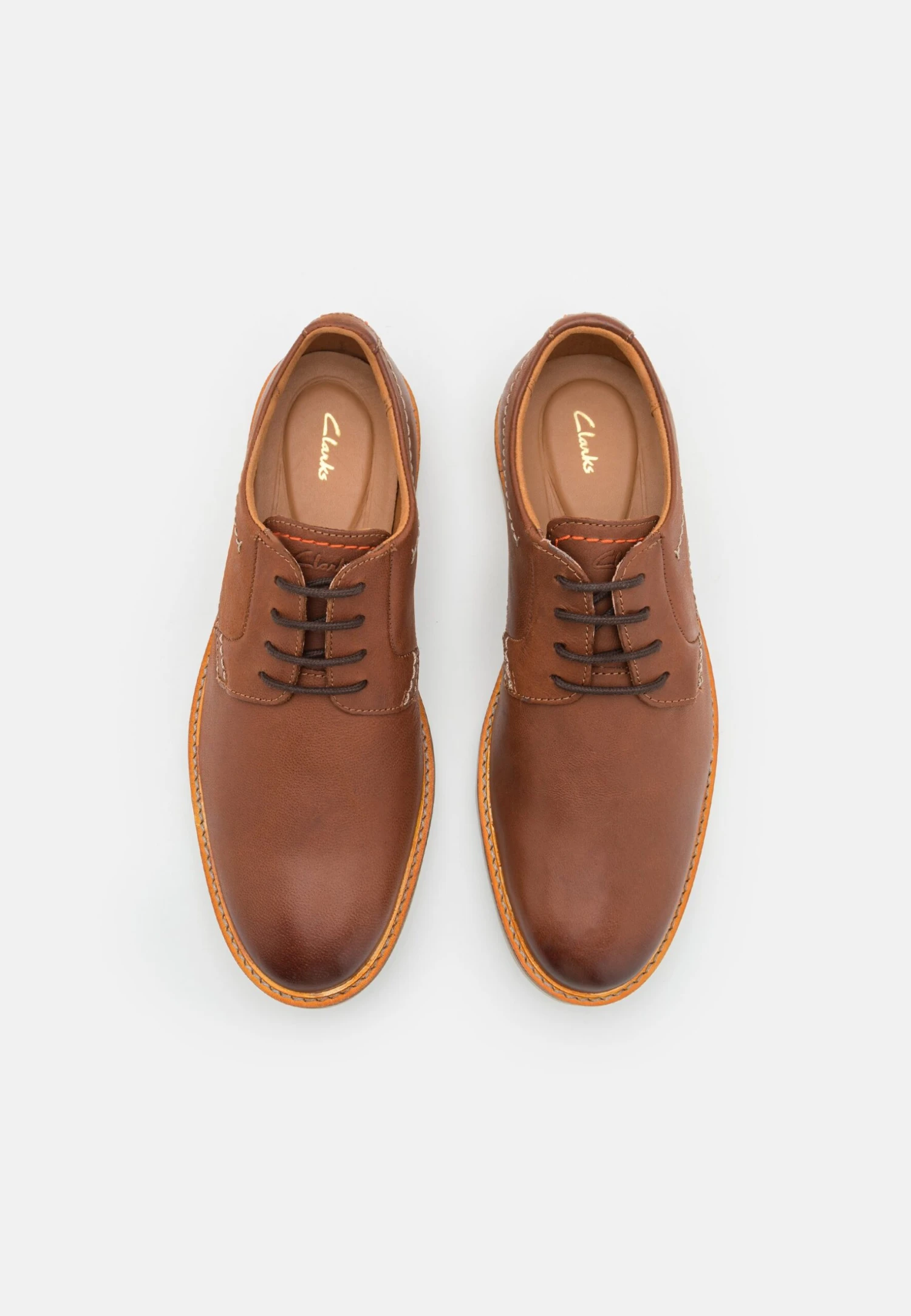 Clarks Atticus- Zapatos De Vestir - Dark Tan 4 Clarks Atticus- Zapatos De Vestir - Dark Tan - Imagen 4
