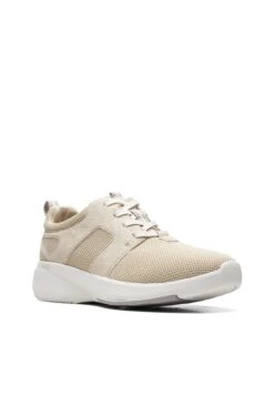 Clarks Lehman Tie - G - Zapatillas - Beige White -Ofertas Clarks Tienda 6236ff093b5b453492be43899c21d796