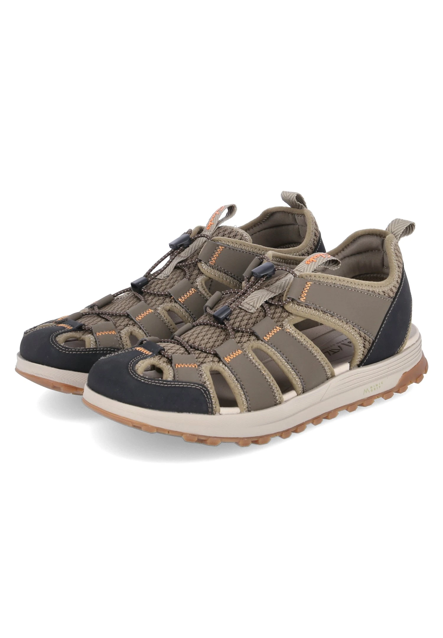Clarks Atl Trek Wave - Sandalias De Senderismo - Khaki 6 Clarks Atl Trek Wave - Sandalias De Senderismo - Khaki - Imagen 6