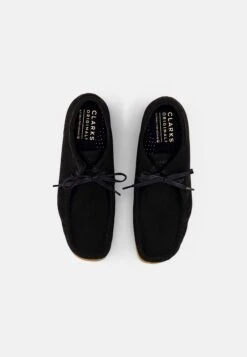 Clarks Originals Wallabee - Zapatos Con Cordones - Black Vegan -Ofertas Clarks Tienda 6ee2e6498c4a4b2b96e1a3b70d188dfe