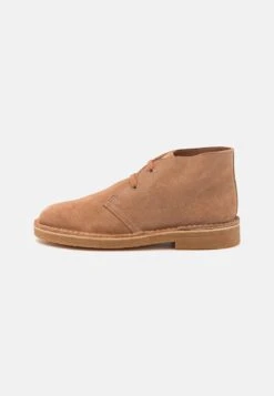 Clarks Desert Boot Unisex - Zapatos Con Cordones - Beige