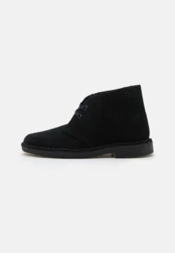Clarks Originals Desert Boot - Zapatos Con Cordones - Black