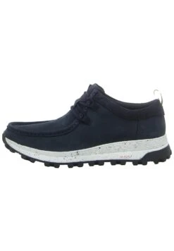Clarks Atl Trek Wally - Zapatos Con Cordones - Navy Nubuck