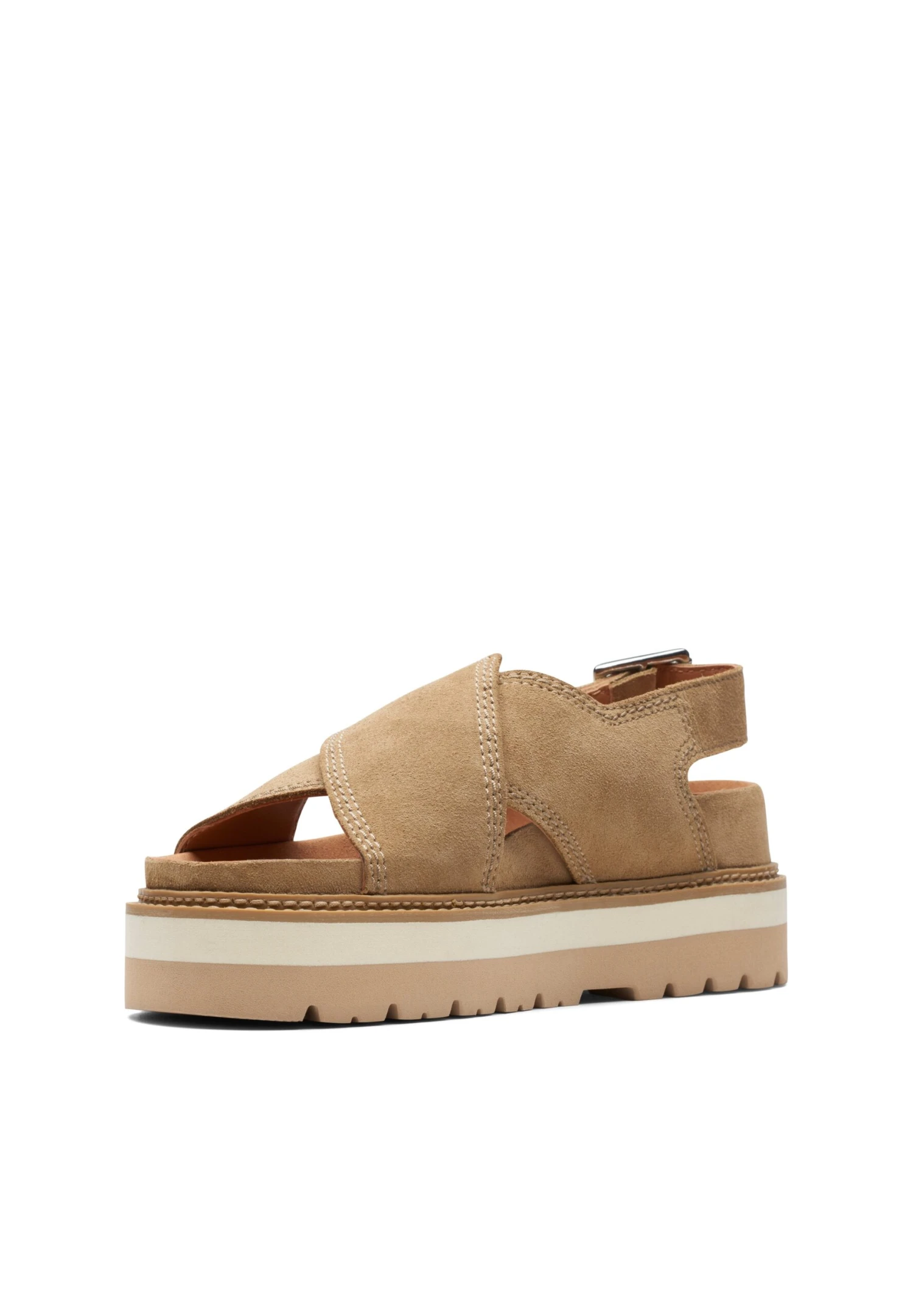 Clarks Orianna Roam- Sandalias De Cuña - Beige 2 Clarks Orianna Roam- Sandalias De Cuña - Beige - Imagen 2