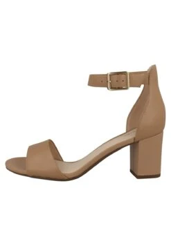 Clarks Deva Mae - Sandalias - Camel Leather