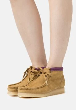 Clarks Originals Wallabee - Botines Con Cordones - Oakmoss Combination