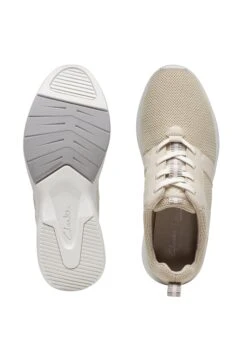 Clarks Lehman Tie - G - Zapatillas - Beige White -Ofertas Clarks Tienda 903a860a0a2045238ec00df71140f31c
