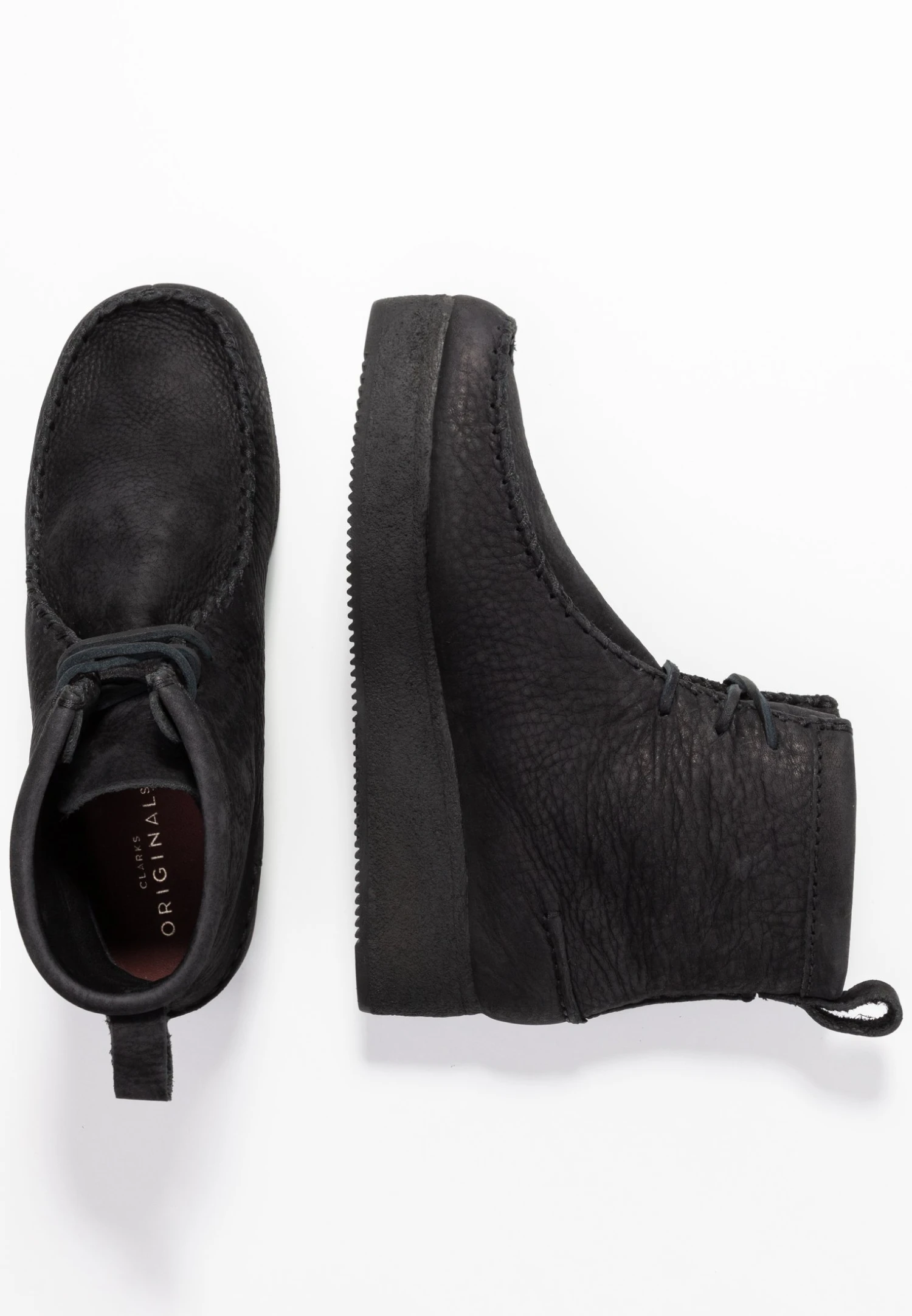 Clarks Originals Wallabee Craft - Botines Con Plataforma - Black 4 Clarks Originals Wallabee Craft - Botines Con Plataforma - Black - Imagen 4