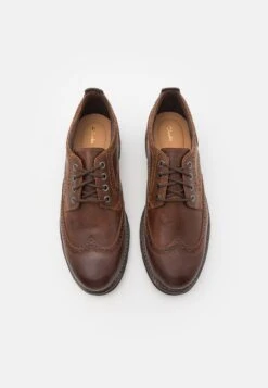 Clarks Batcombe Far - Zapatos Con Cordones - Dark Tan Lea -Ofertas Clarks Tienda a0e0e02cfaf9462b84365647cc0ad3f5