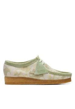 Clarks Wallabee - Zapatos Con Cordones - Light Green -Ofertas Clarks Tienda a248f2e0801e4c4aa698b8bffdd72880