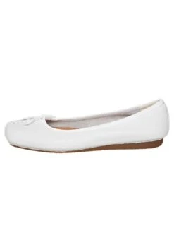 Clarks Freckle Ice - Bailarinas - White