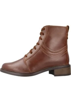 Clarks Maye Step- Botines Con Cordones - Brown