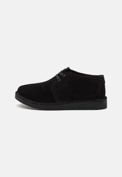 Clarks Desert Trek Unisex - Zapatos Con Cordones - Black