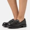 Clarks Orinoco Penny - Mocasines - Black Leather
