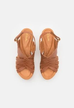 Clarks Elleri Grace - Sandalias Con Plataforma - Tan -Ofertas Clarks Tienda aec49b3928df485ca2bfad3a58c17b18