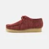 Clarks Originals Wallabee - Zapatos Con Cordones - Burgundy