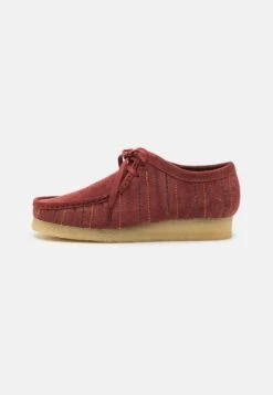 Clarks Originals Wallabee - Zapatos Con Cordones - Burgundy